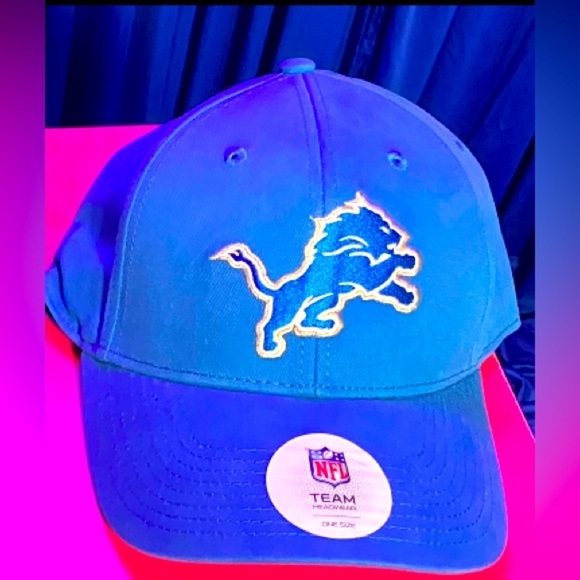 DETROIT LIONS Baseball Cap, NWT - Picture 1 of 1